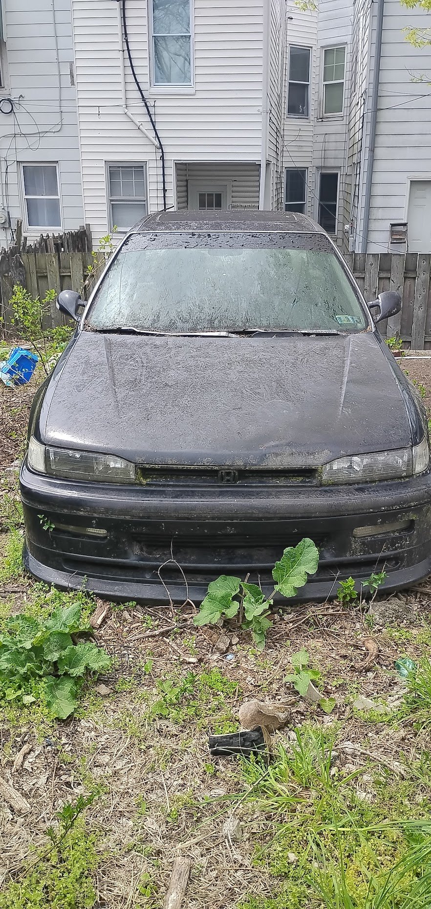 Double junk car removal Harrisburg North 14th St - 2 Honda Civics