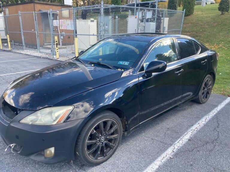 Lexus IS250 junk car removal Uptown Harrisburg Green St - $720 payout